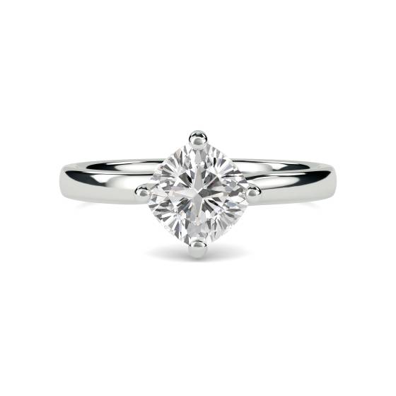 Cushion Diamond Engagement Ring