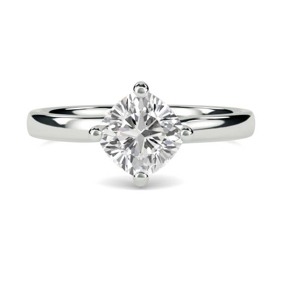 Cushion Diamond Engagement Ring
