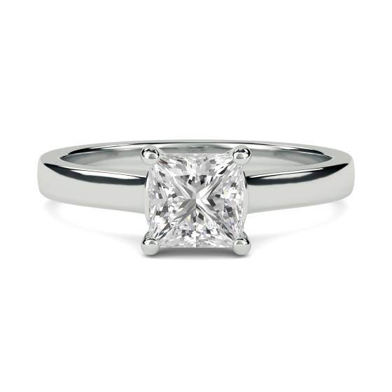 Princess Diamond Engagement Ring