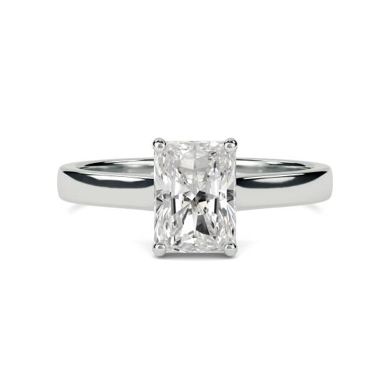 Radiant Diamond Engagement Ring