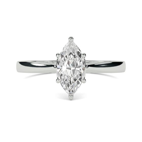 Elegant Marquise Diamond Engagement Ring