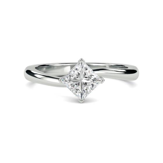 Princess Diamond Engagement Ring