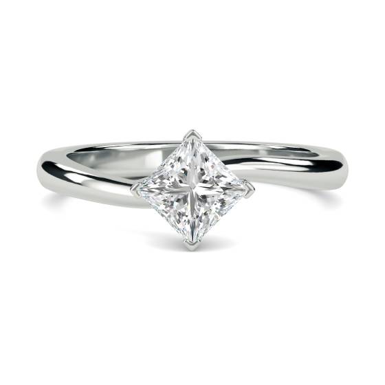 Princess Diamond Engagement Ring