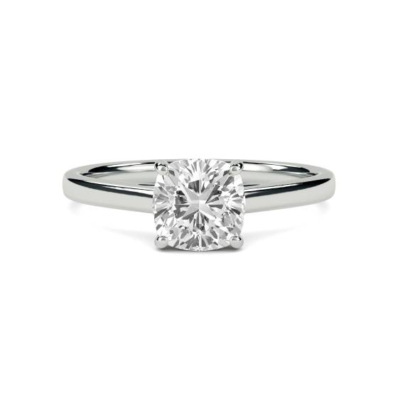 Cushion Diamond Engagement Ring