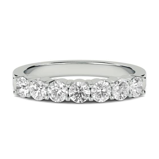 0.75ct VS/F-G Round Diamond Cut Wedding Ring