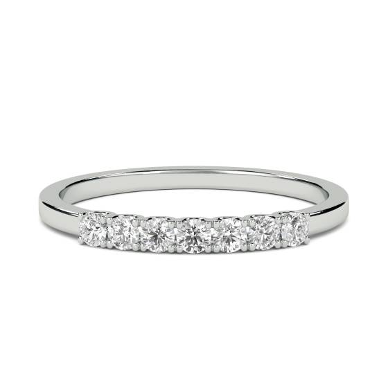 0.25ct VS/F-G Round Diamond Cut Wedding Ring