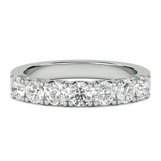 1.00ct VS/F-G Round Diamond Cut Wedding Ring
