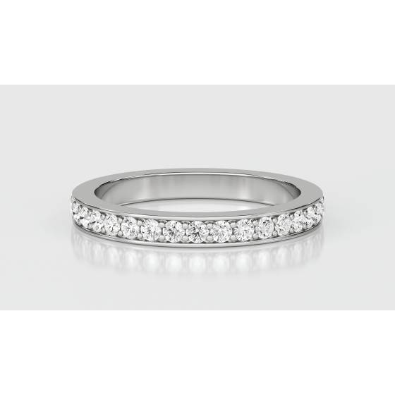 0.25ct VS/F-G Round Diamond Cut Wedding Ring