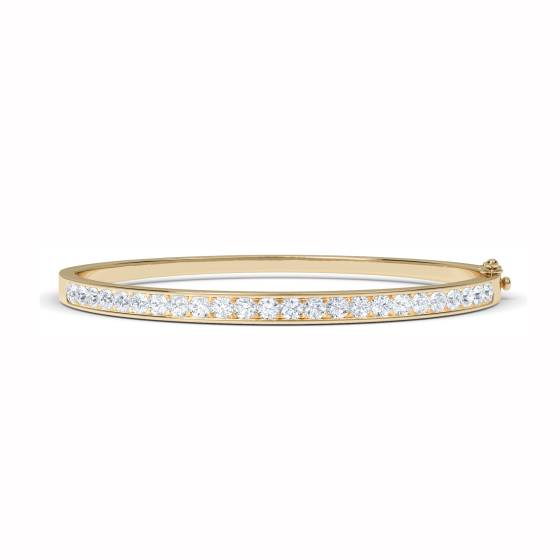 2.00ct VS/E-F Elegant Round Diamond Set Bangle