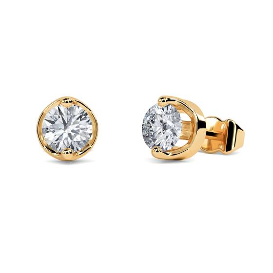 0.25ct Classic Round Diamond Earrings