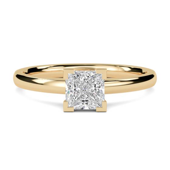 Princess Diamond Engagement Ring