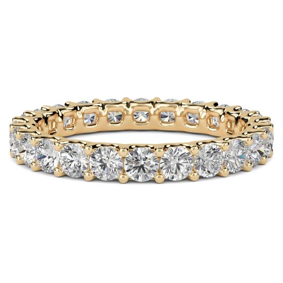 Round Full Diamond Eternity Ring