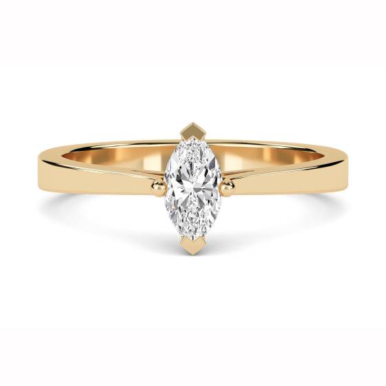Marquise Diamond Engagement Ring
