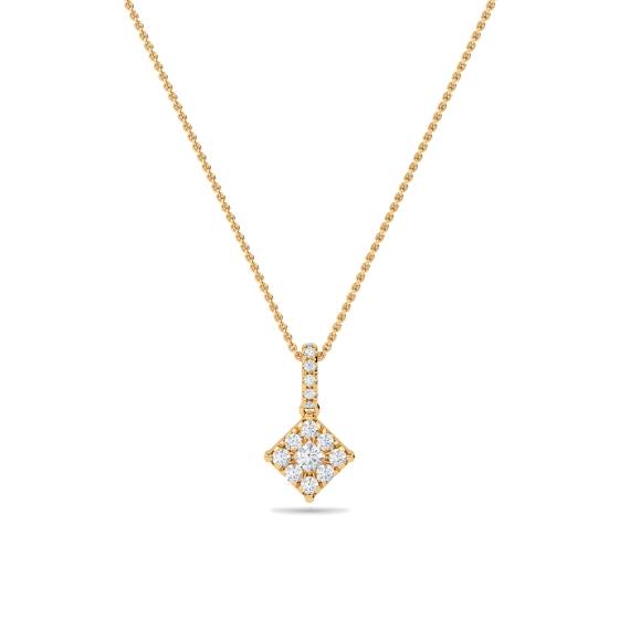 Princess Diamond Designer Pendant