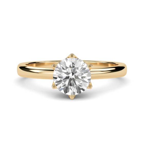Round Diamond Engagement Ring