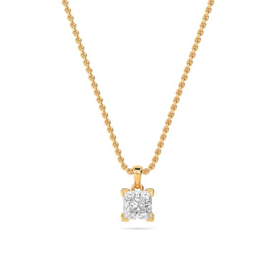 Princess Diamond Pendant