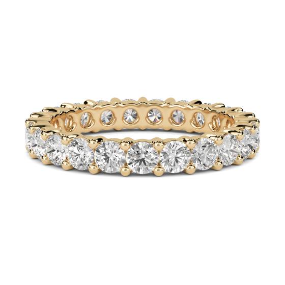 Round Diamond Full Eternity Ring