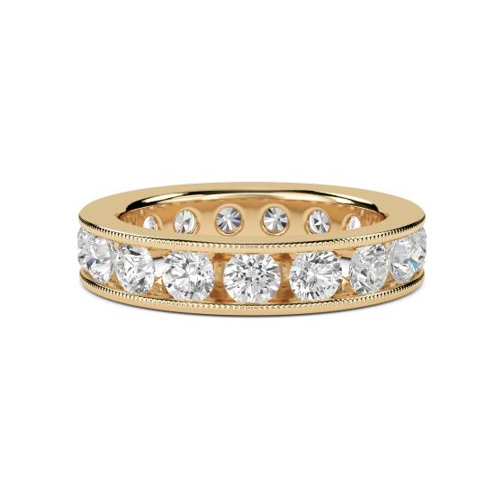 2.50ct Elegant Round Diamond Full Eternity Ring