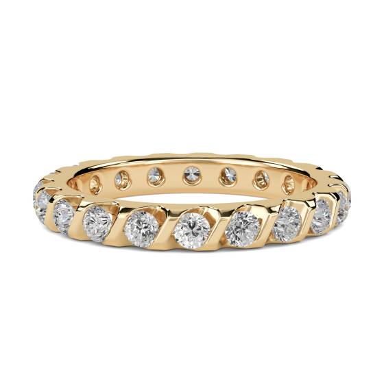 1.00ct Elegant Round Diamond Full Eternity Ring