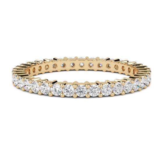Round Diamond Full Eternity Ring