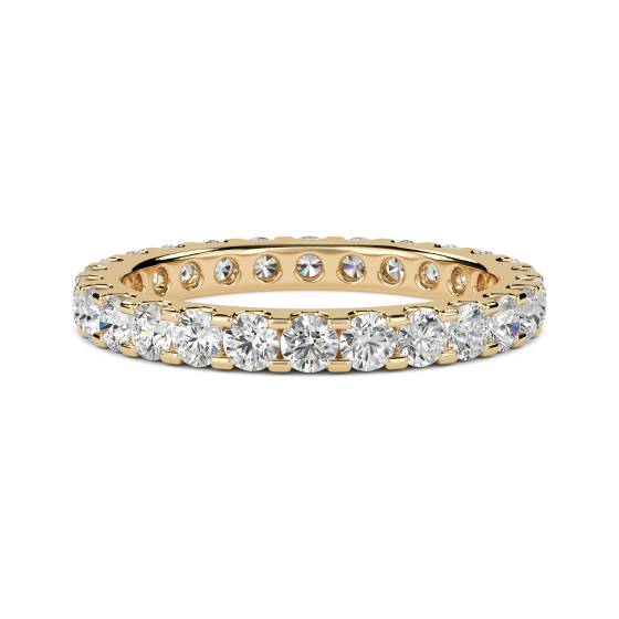 1.00ct Elegant Round Diamond Full Eternity Ring