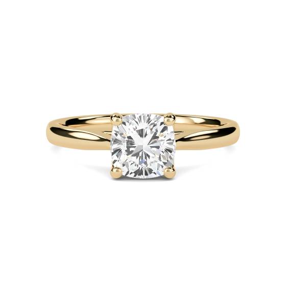 Cushion Diamond Engagement Ring