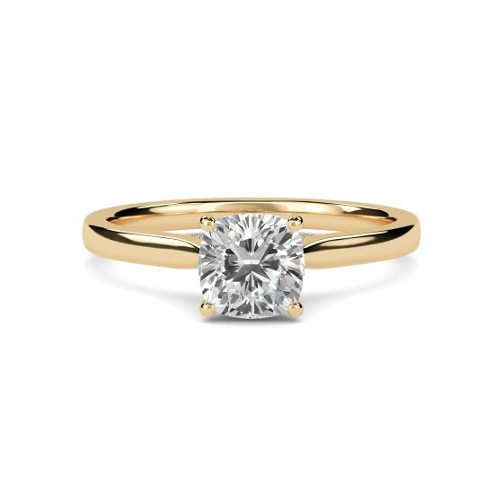 Cushion Diamond Engagement Ring