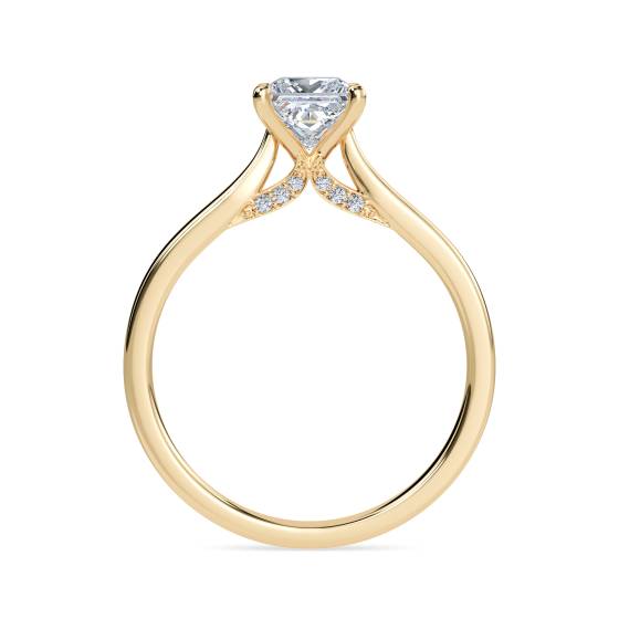 Princess Diamond Engagement Ring