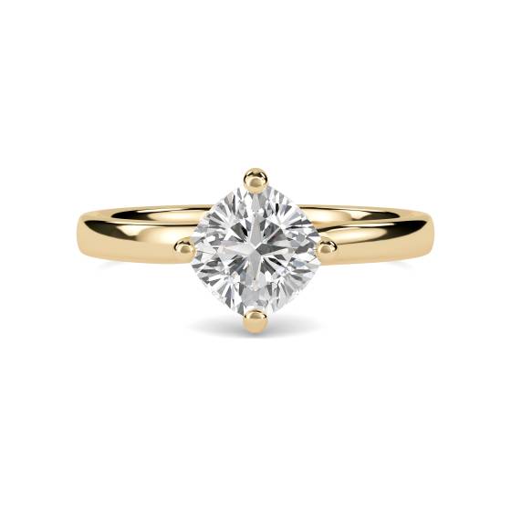 Cushion Diamond Engagement Ring