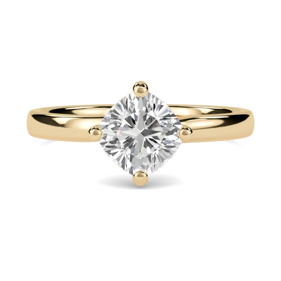 Cushion Diamond Engagement Ring