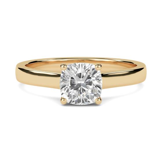 Cushion Diamond Engagement Ring