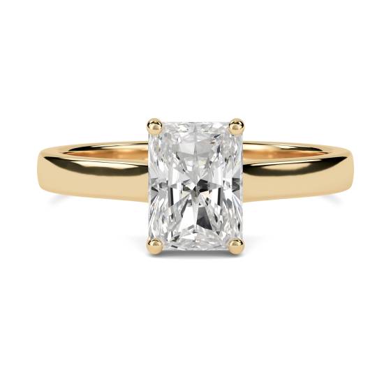 Radiant Diamond Engagement Ring