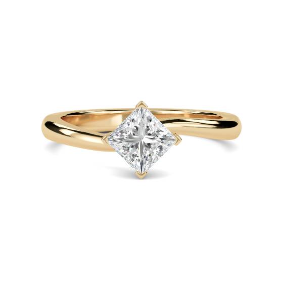 Princess Diamond Engagement Ring