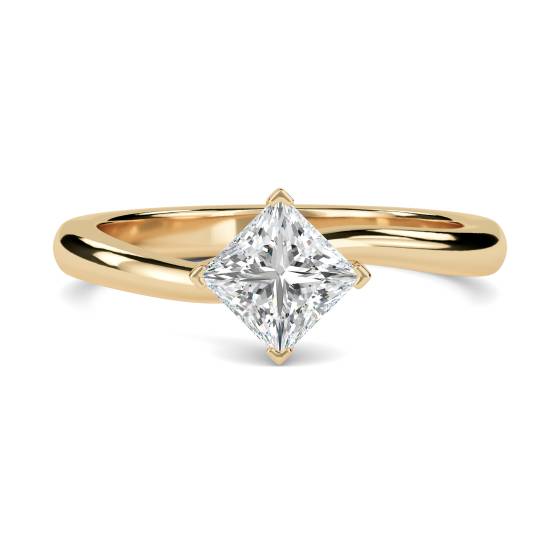 Princess Diamond Engagement Ring