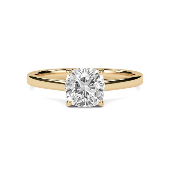 Cushion Diamond Engagement Ring