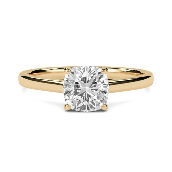 Cushion Diamond Engagement Ring