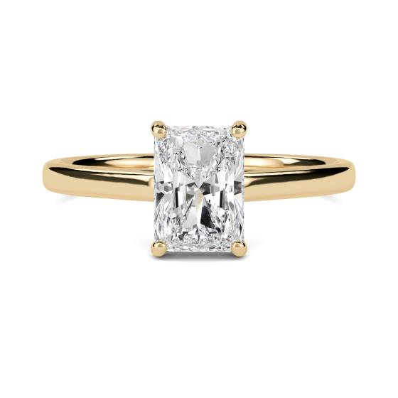 Radiant Diamond Engagement Ring