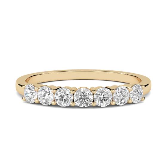 0.50ct VS/F-G Round Diamond Cut Wedding Ring