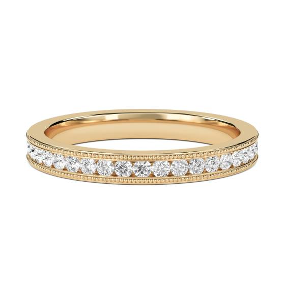 0.50ct VS/F-G Round Diamond Cut Wedding Ring