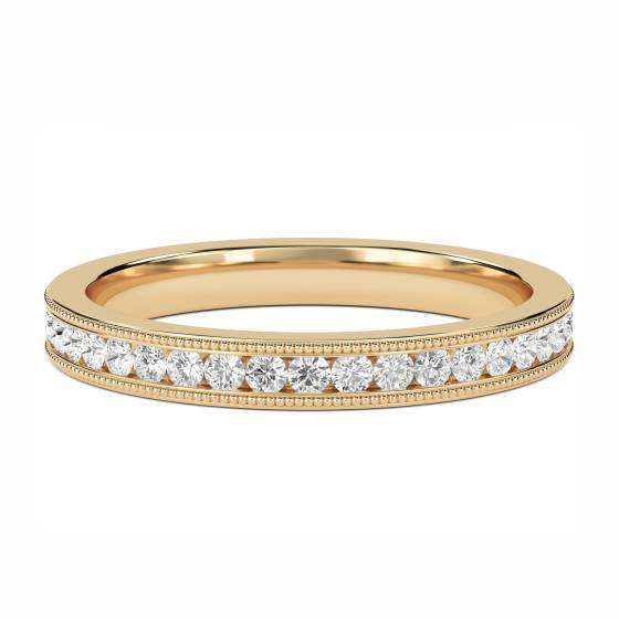 0.50ct VS/F-G Round Diamond Cut Wedding Ring
